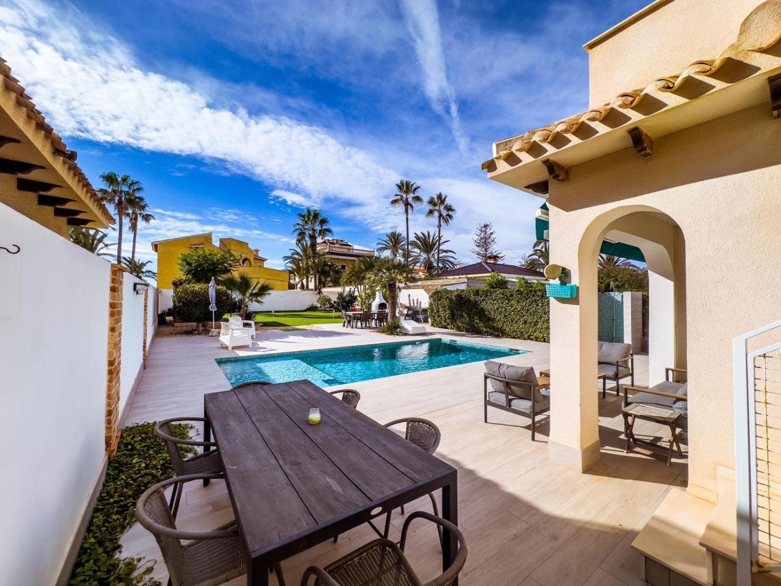 Beach Villa Playa Flamenca Orihuela Zewnętrze zdjęcie